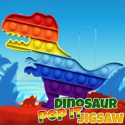 Dinosaur Pop It Jigsaw