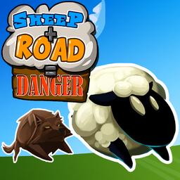 Sheep + road=Danger